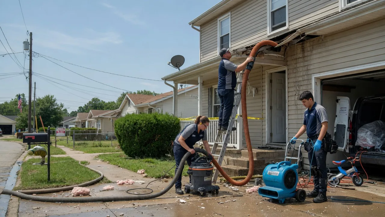 Water Damage Restoration in Brashear, MO near me